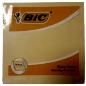 Ankara Ostim Durusoy Kırtasiye Bic yapışkanlı not kağıdı 76x76 mm 100 lü